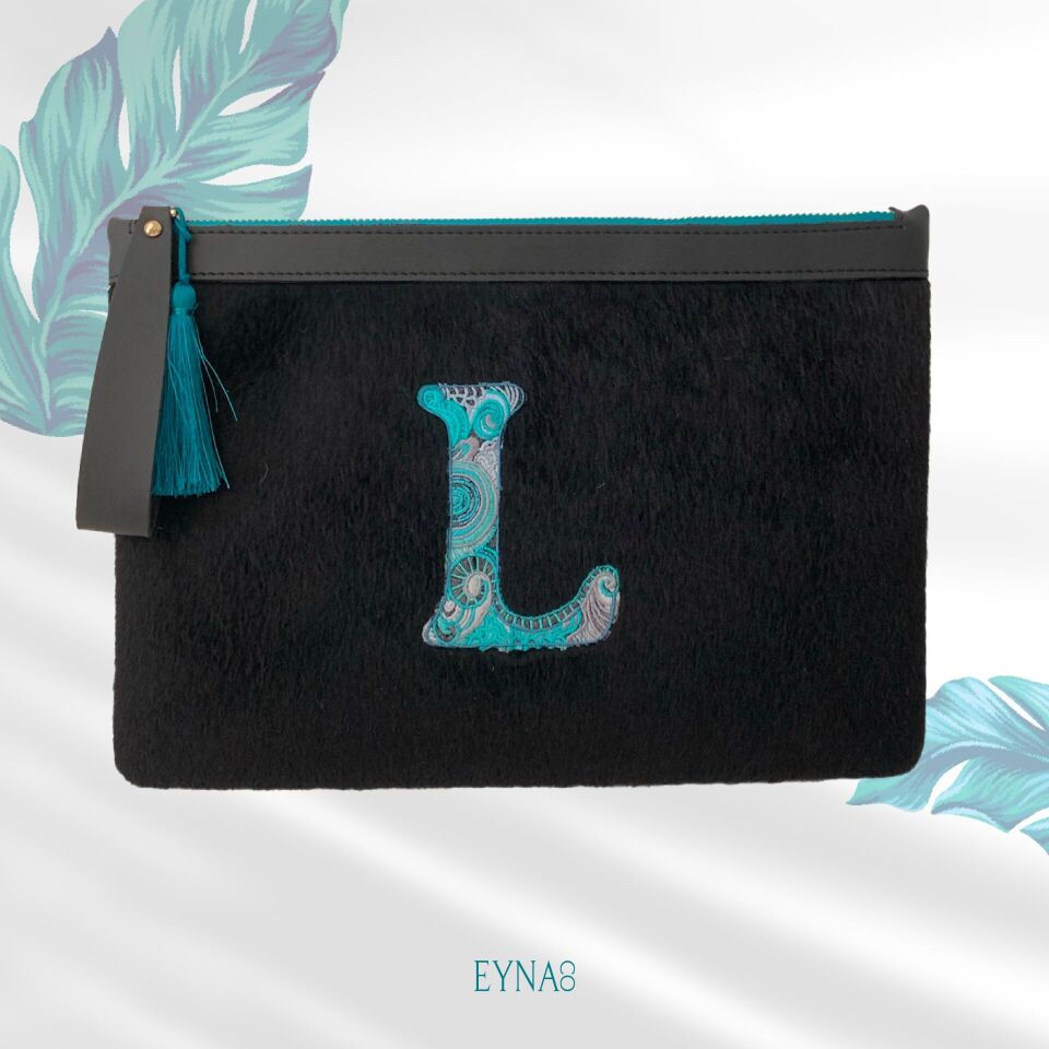 ETRO GREEN LETTER B