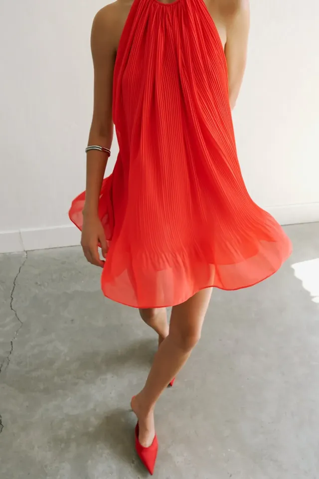 MEI CHIFFON MINI DRESS