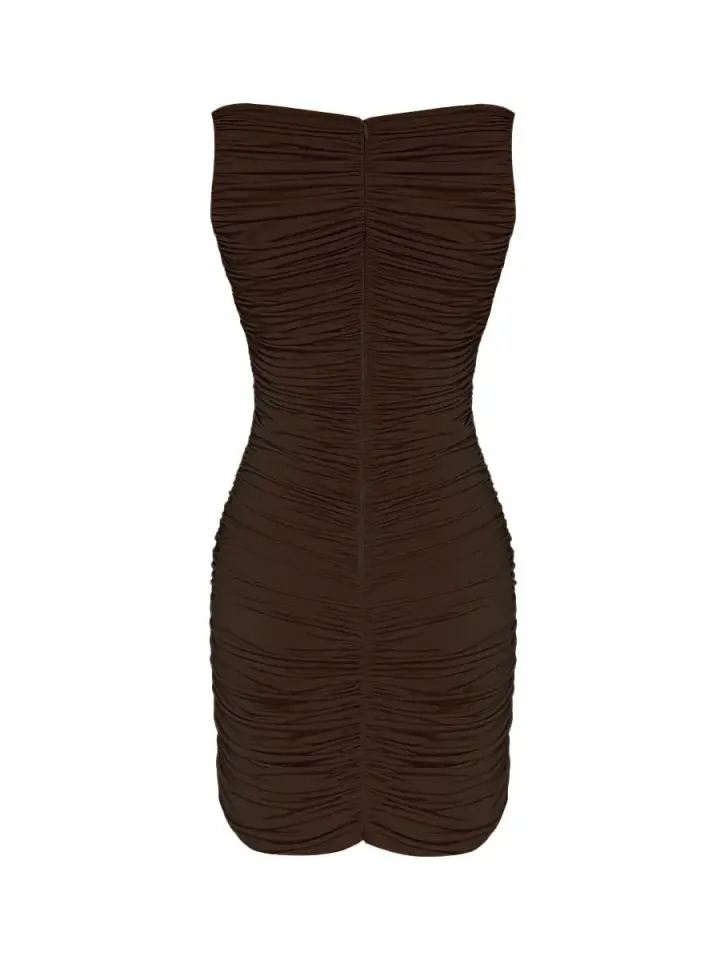 Alora Dress - Brown