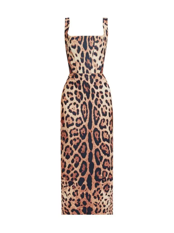 Pamella Dress - Leopard