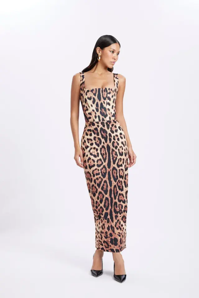 Pamella Dress - Leopard