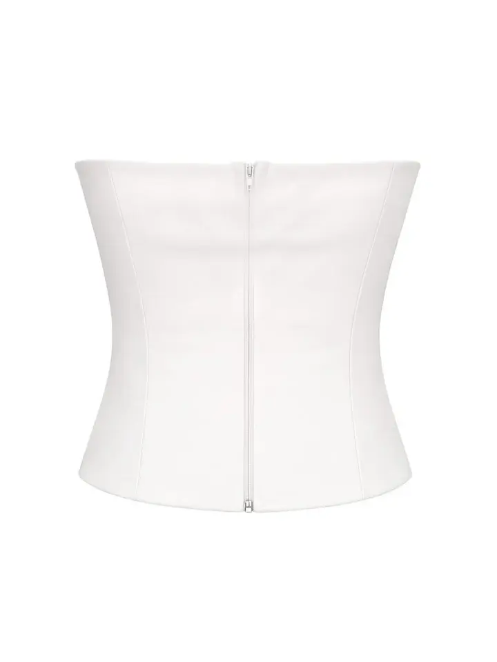 Reine Corset Top - White