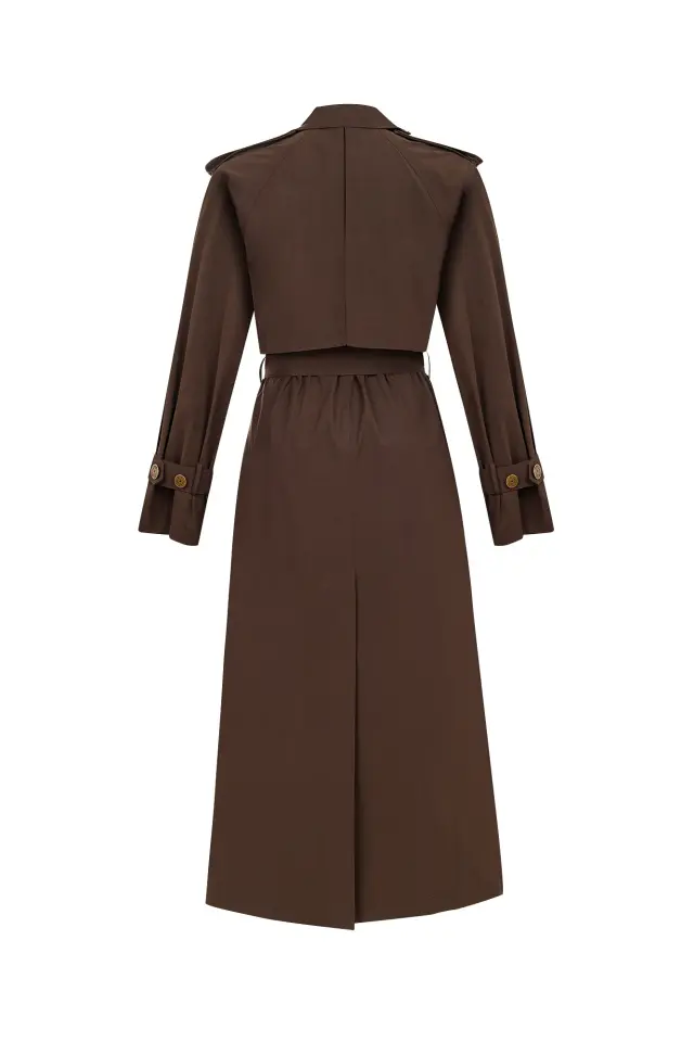 BERRY TRENCH COAT