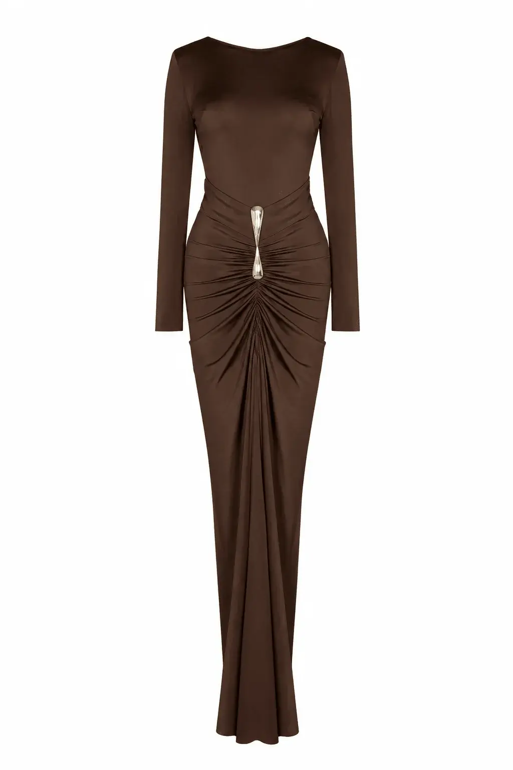 Brenda Dress - Brown