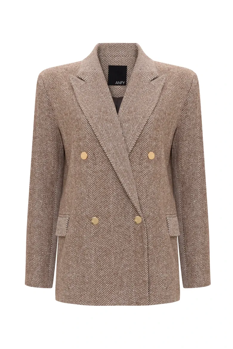 PİCOTEE CEKET (KAHVERENGİ)