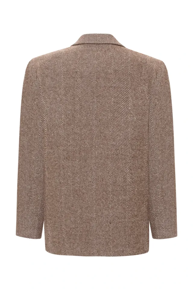 PİCOTEE CEKET (KAHVERENGİ)