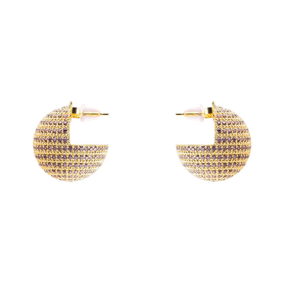 Disco Lila Küpe