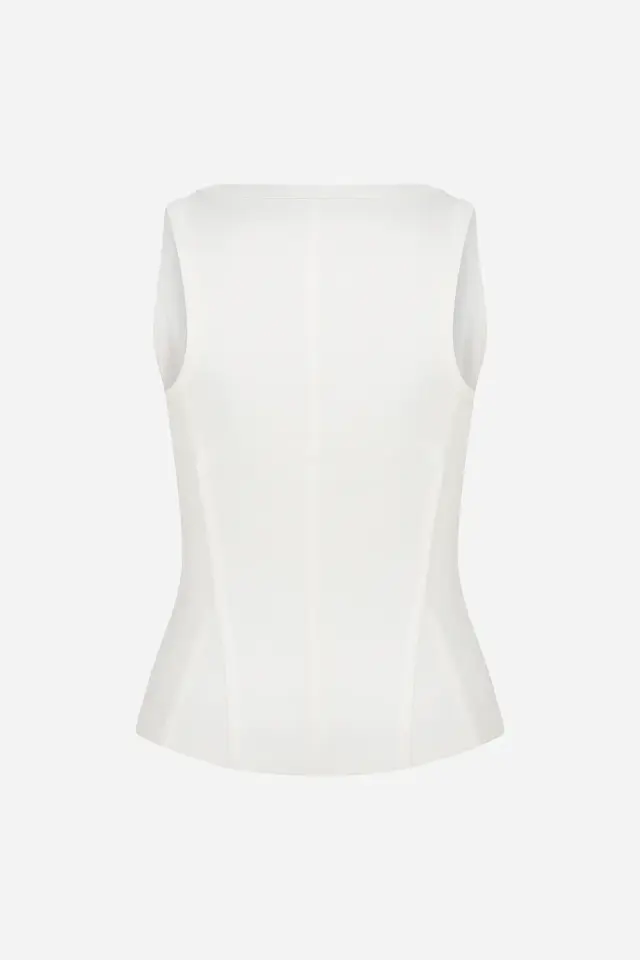 LILOU U Yaka Korse Detaylı Atlet