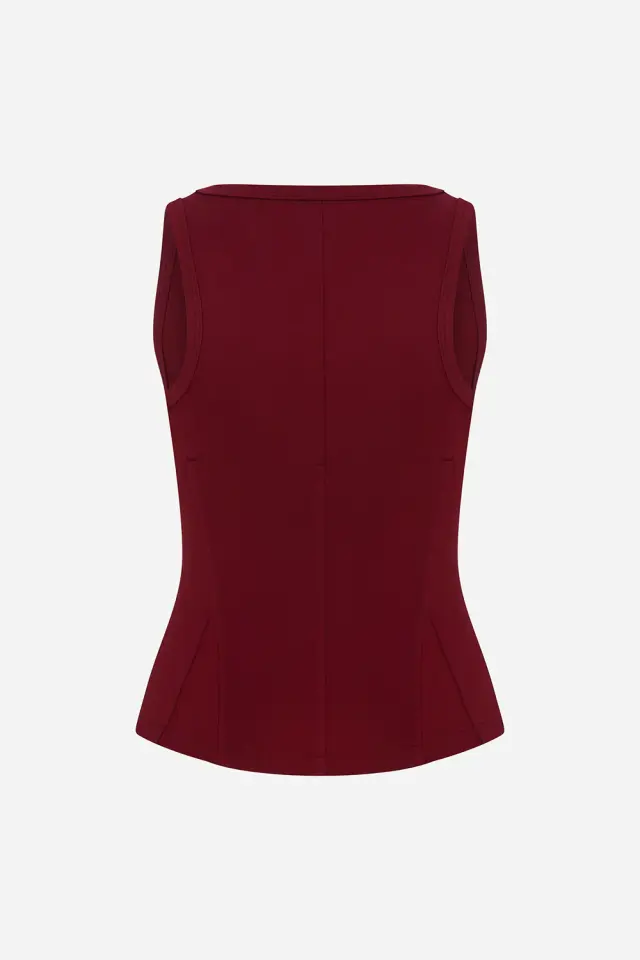 LILOU U Yaka Korse Detaylı Atlet