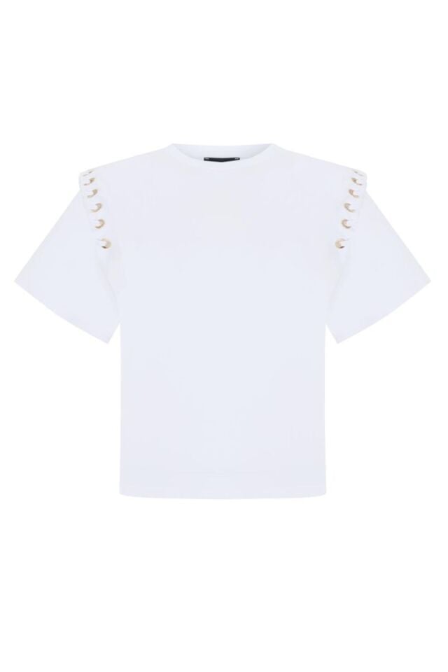 GLORIA TSHIRT GOLD DETAILS