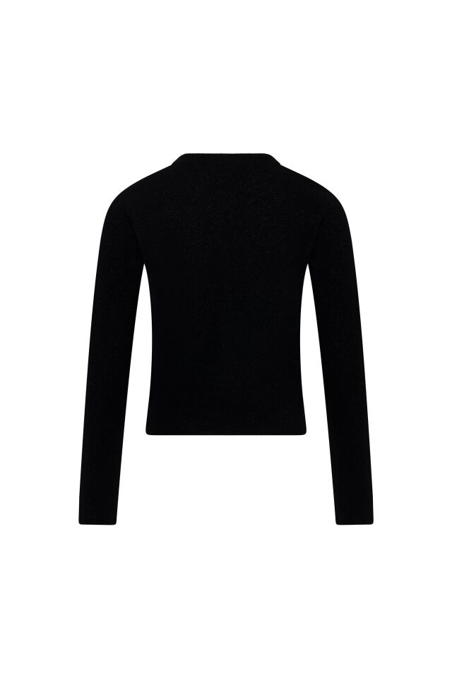 AMELİA SİYAH  TRİKO HIRKA