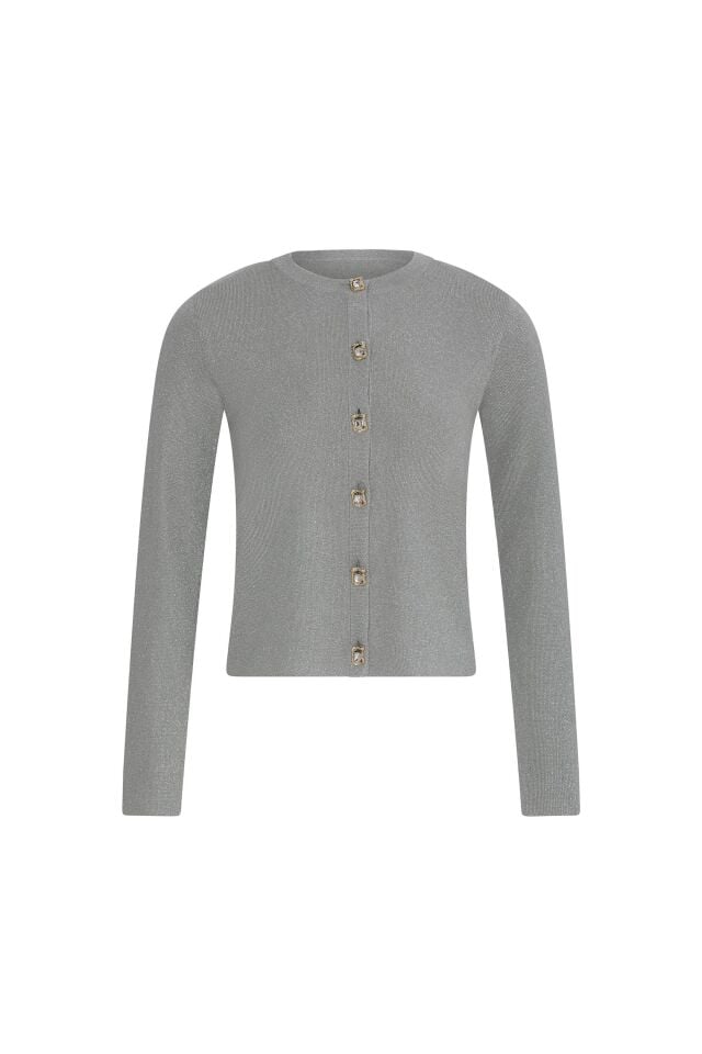 AMELİA GRİ TRİKO HIRKA