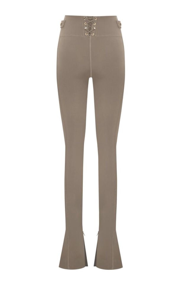 LETICIA GOLD FLARE LEGGINS