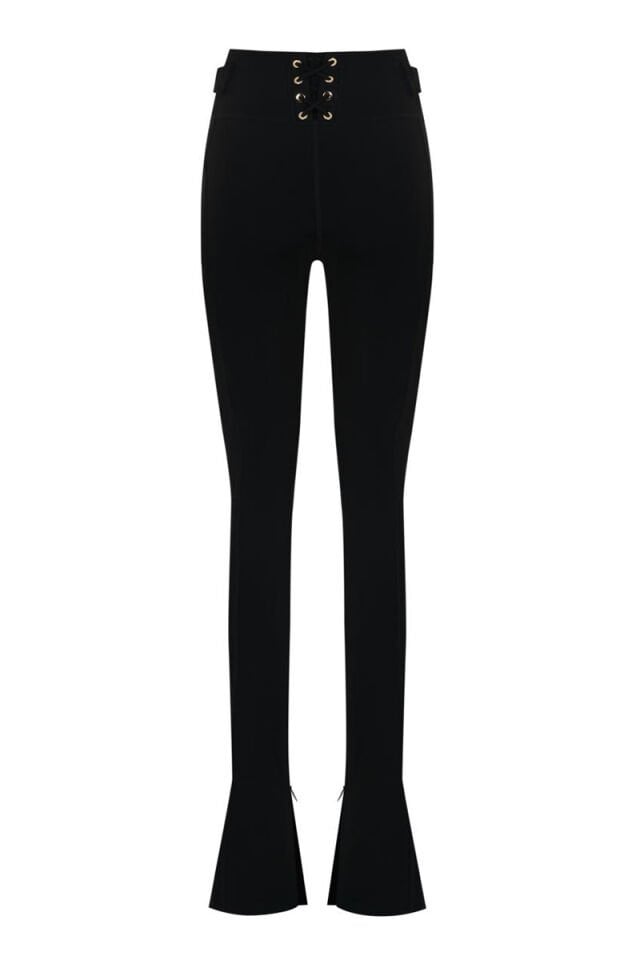 LETICIA GOLD FLARE LEGGINS