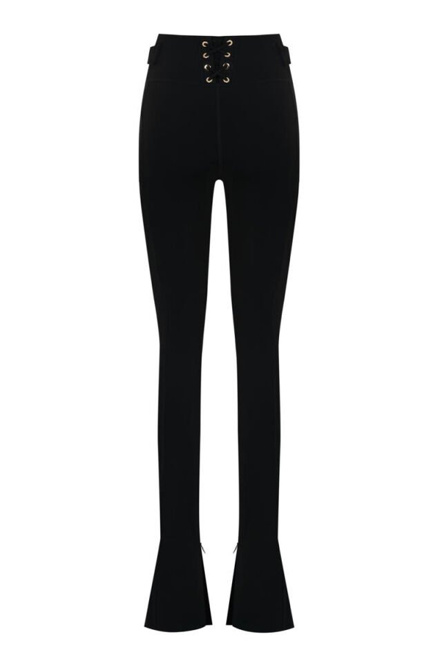 LETICIA GOLD FLARE LEGGINS