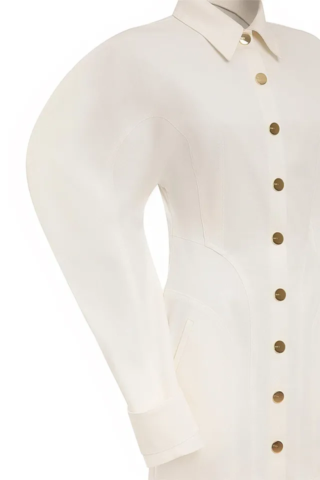 DODGER ELBİSE (BEYAZ)