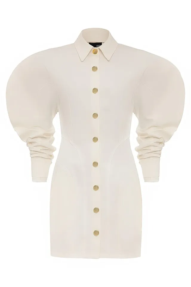 DODGER ELBİSE (BEYAZ)