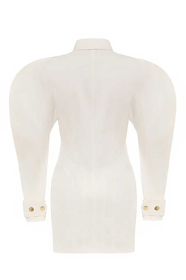 DODGER ELBİSE (BEYAZ)