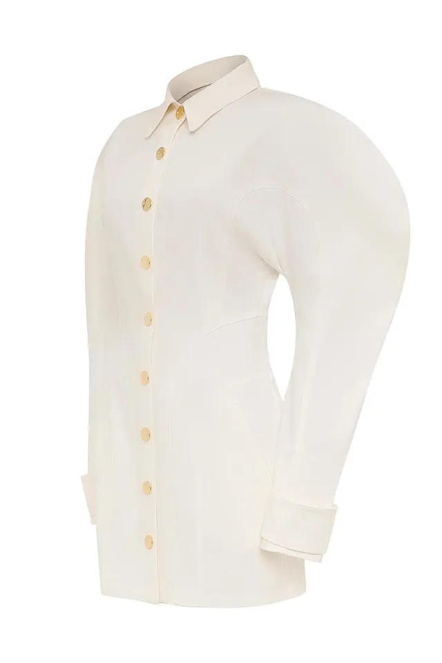 DODGER ELBİSE (BEYAZ)