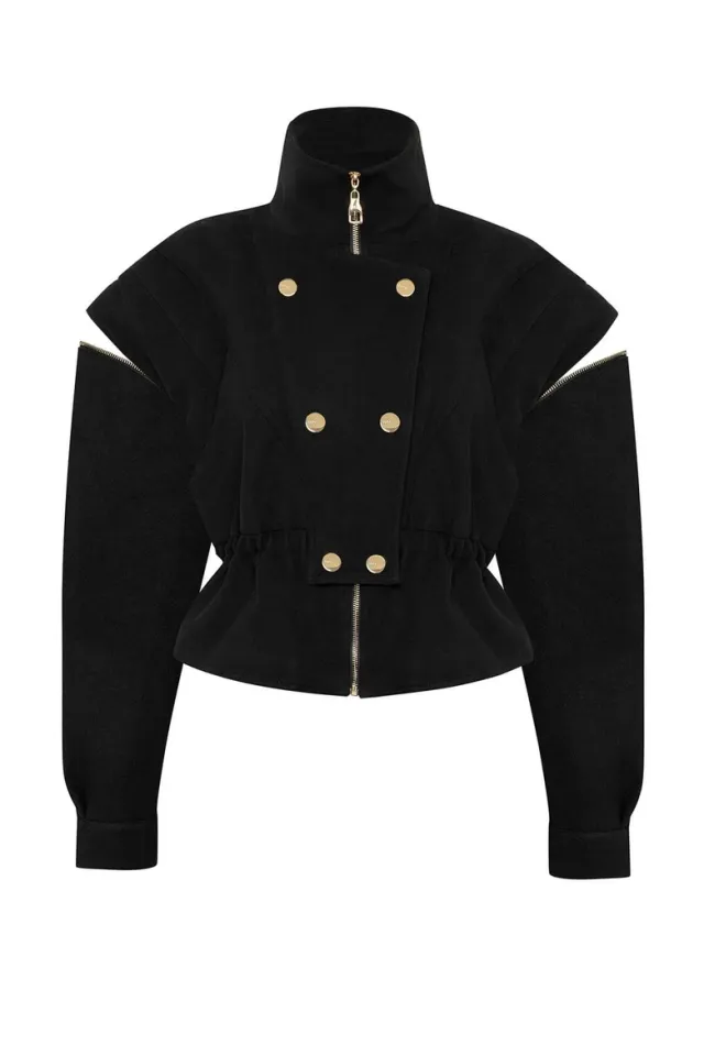 İRİS CEKET (SİYAH)