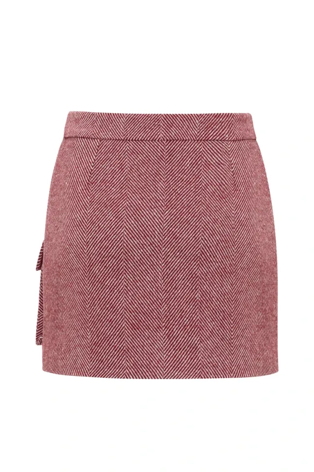 PİCOTEE ETEK (BORDO)