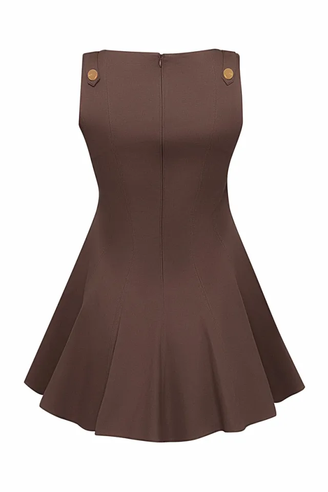 RUDDY ELBİSE (KAHVERENGİ)