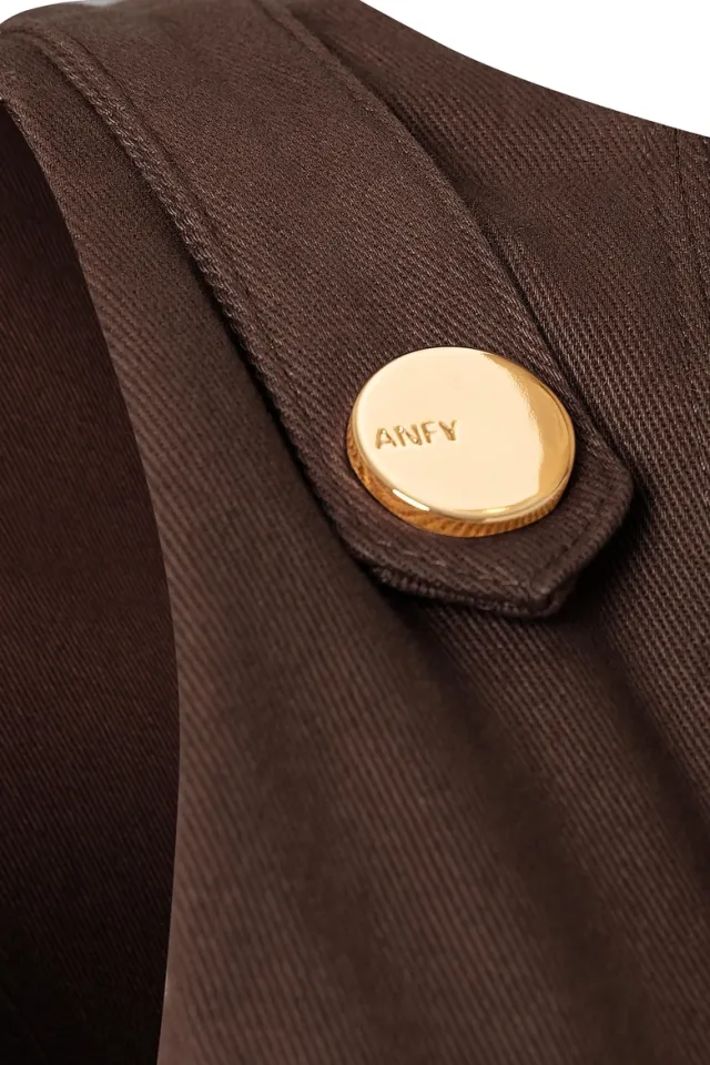 RUDDY ELBİSE (KAHVERENGİ)