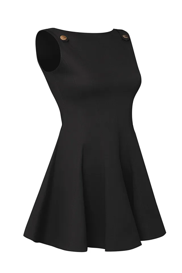 RUDDY ELBİSE (SİYAH)