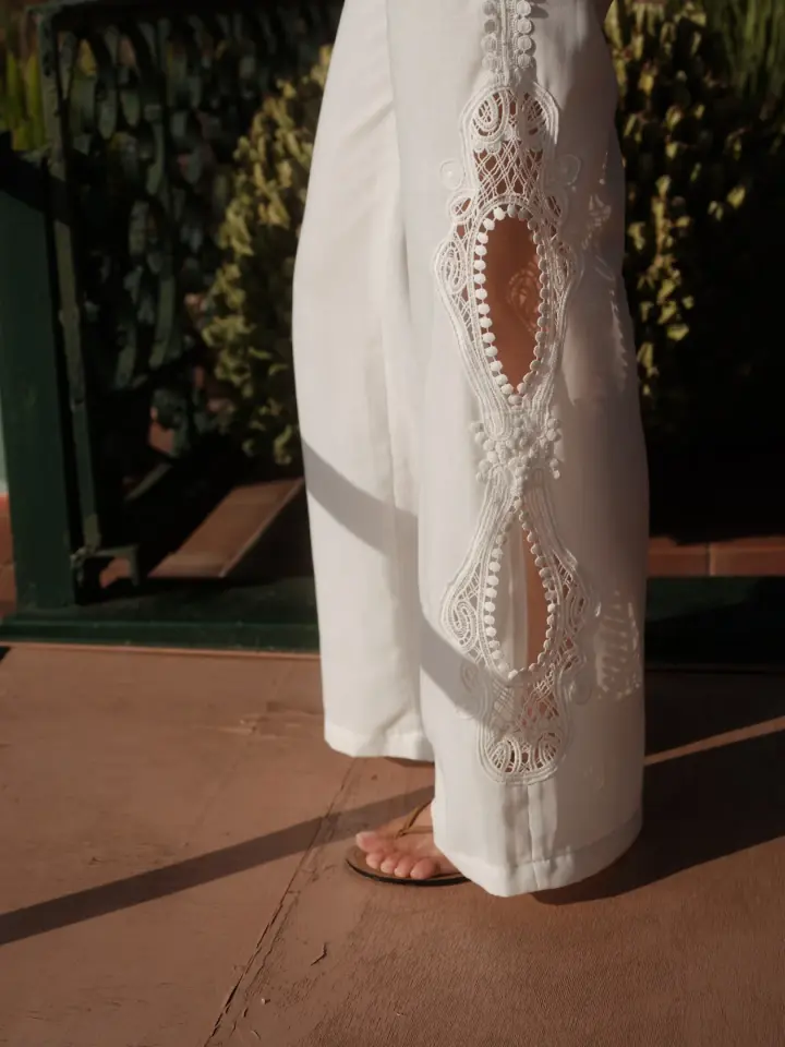Rhea Linning Detaylı Pantolon
