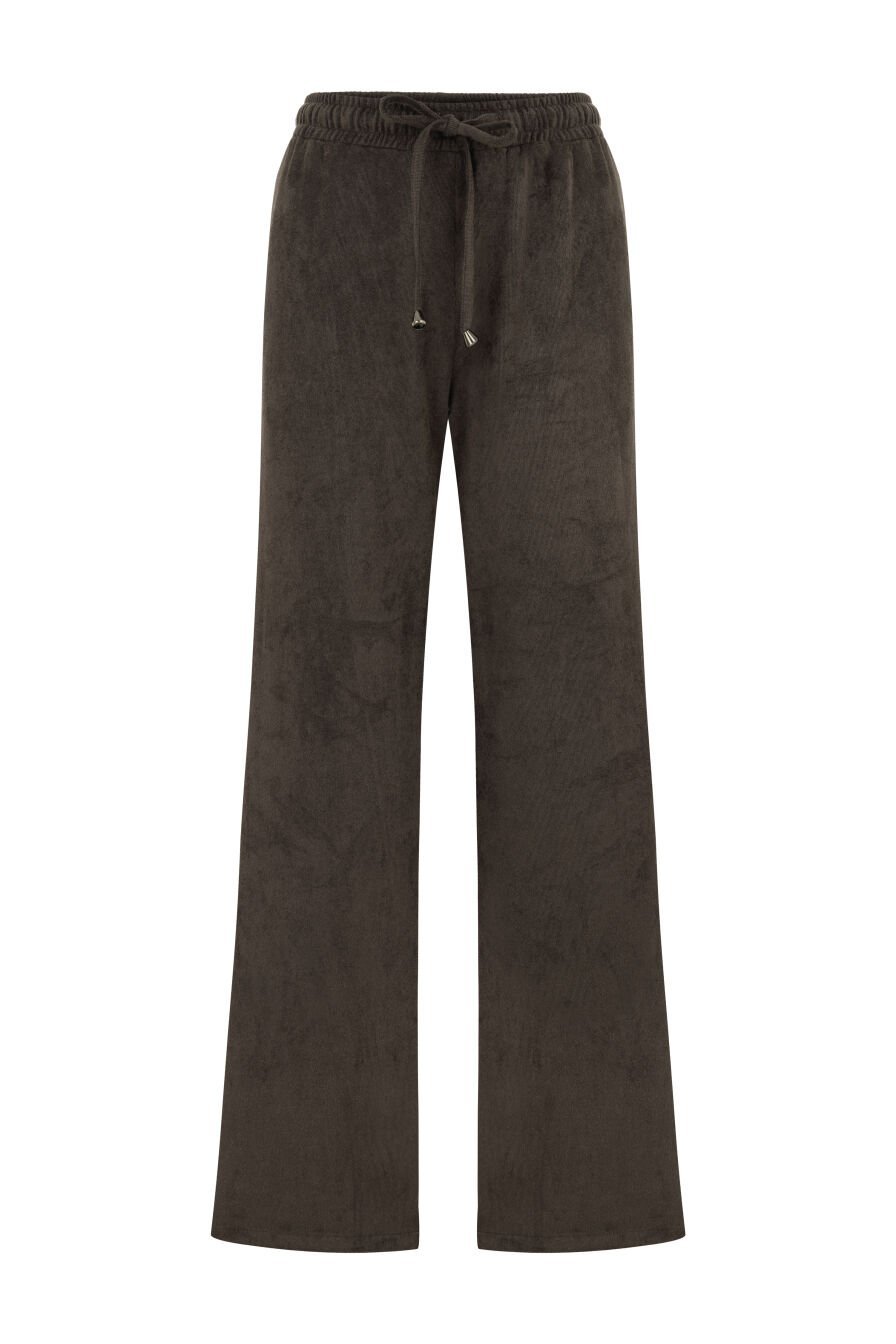 Acı Kahve İnce Kadife Pantolon