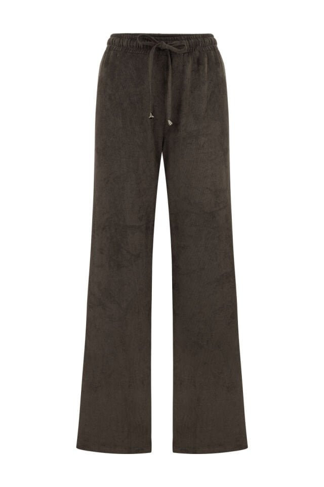 Acı Kahve İnce Kadife Pantolon