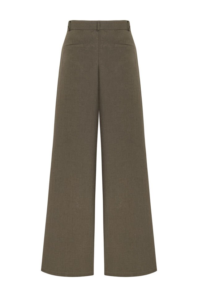 Keten Bol Paça Pantolon