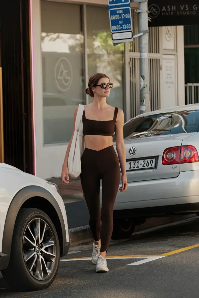 Çapraz Bel  Şekillendirici Mat Tayt