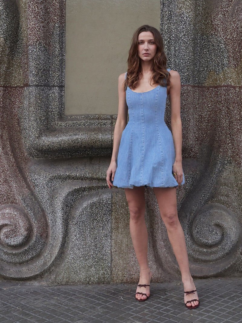 ALLISON DRESS IN DENIM
