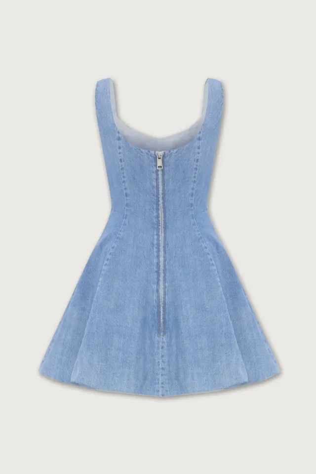 ALLISON DRESS IN DENIM