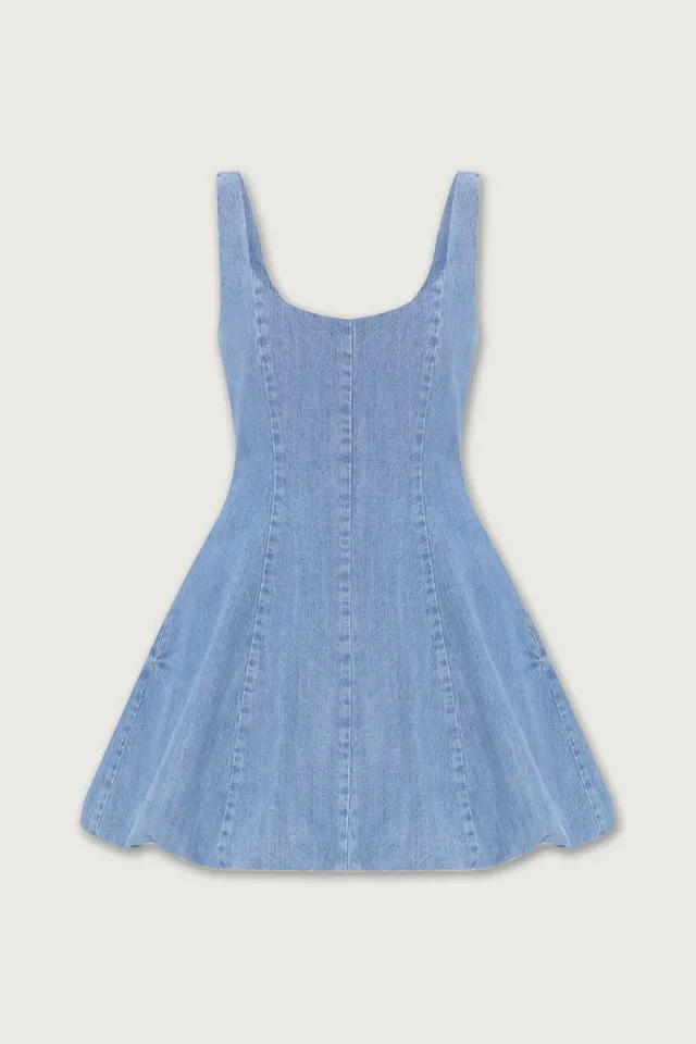 ALLISON DRESS IN DENIM