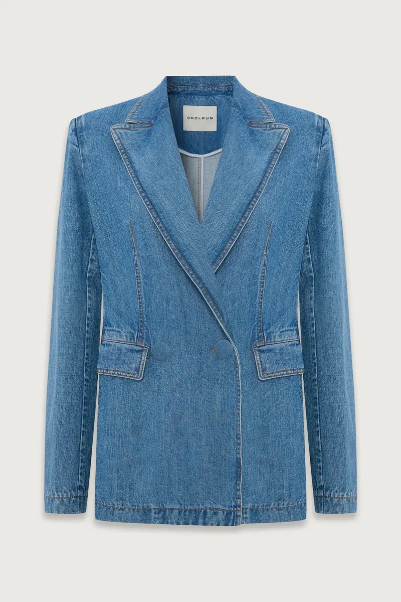 BIANCA BLAZER IN DENIM