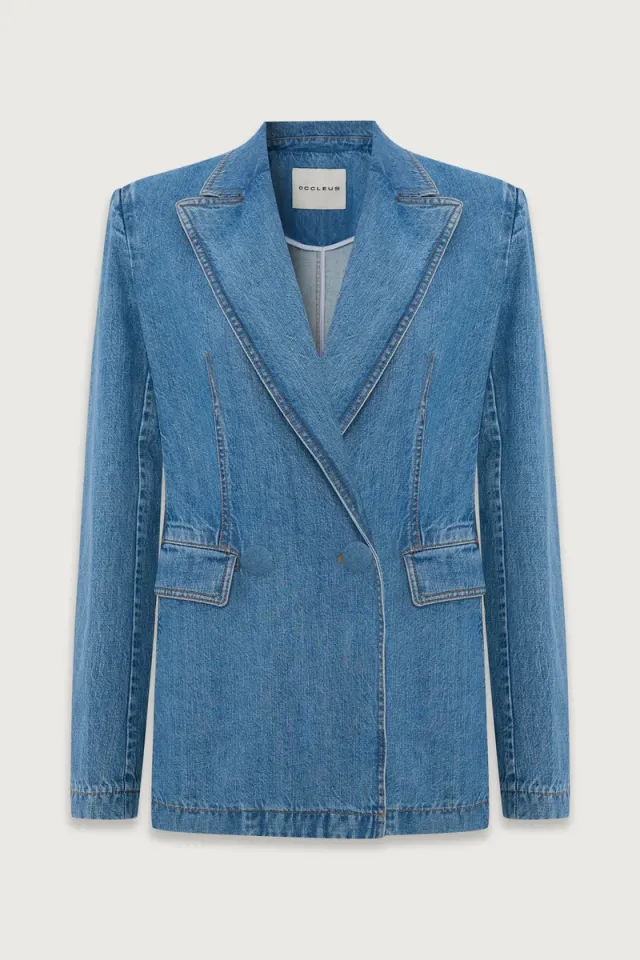 BIANCA BLAZER IN DENIM