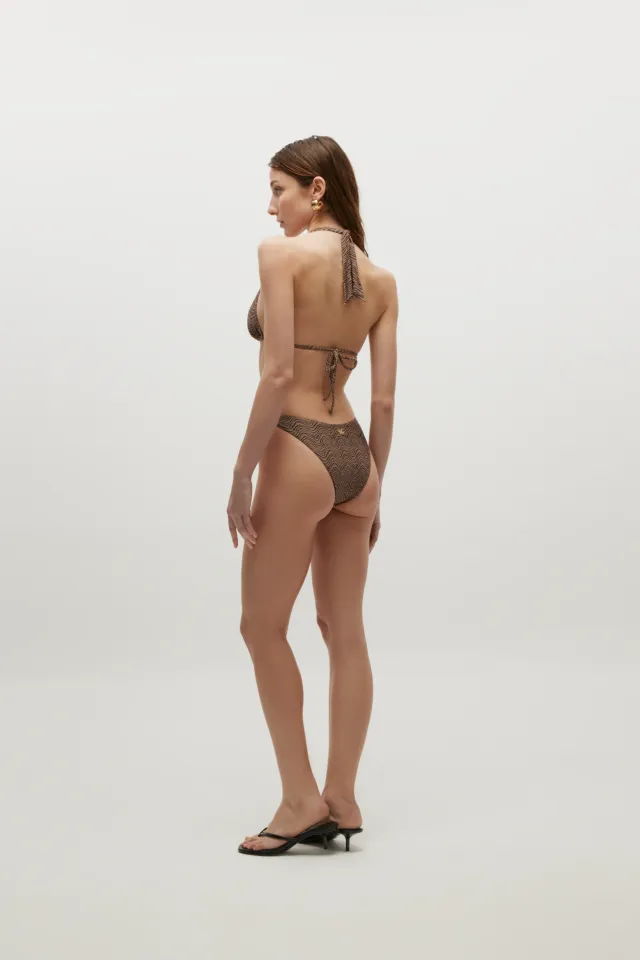 Julie Zebra Desenli Bikini