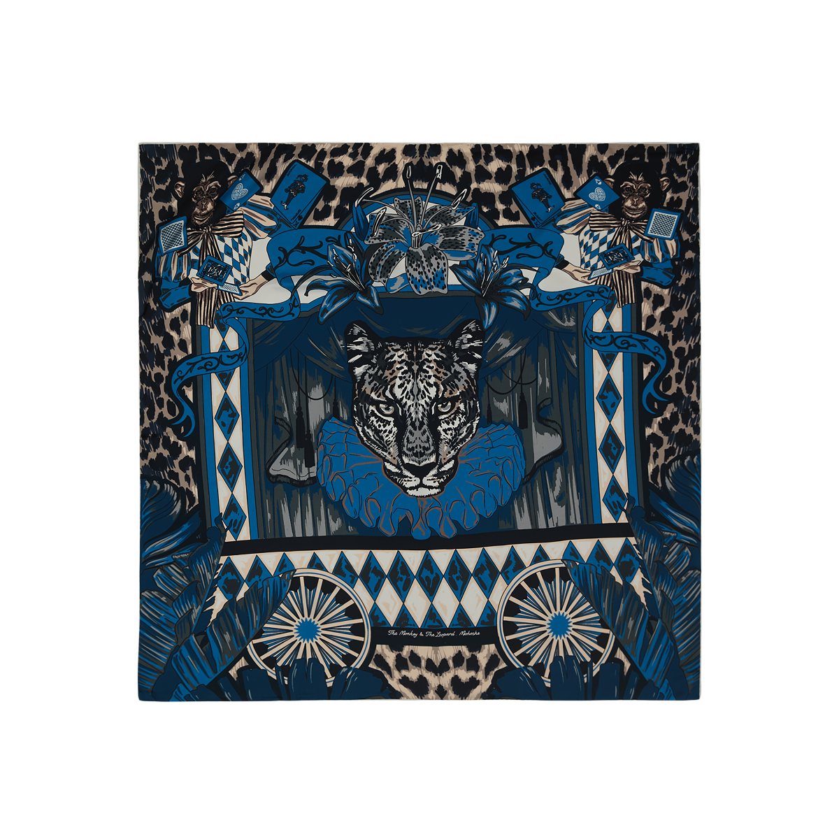 Maymun ve Leopar – Mavi