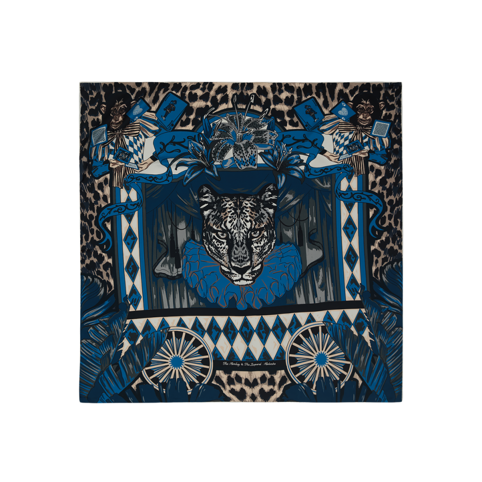 Maymun ve Leopar – Mavi