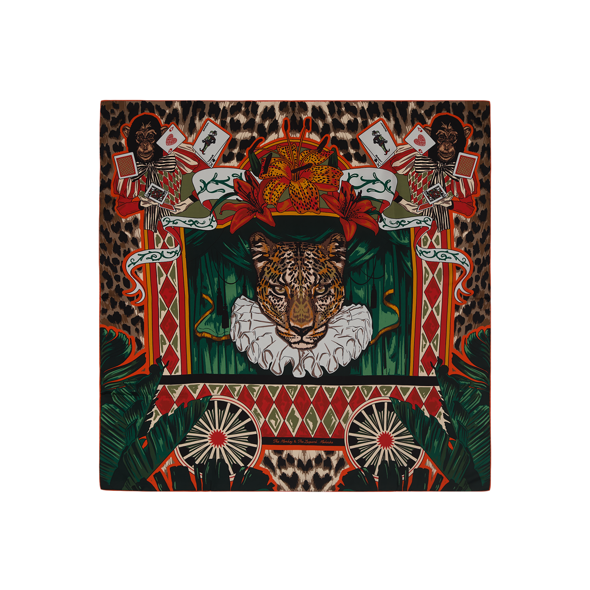 Maymun ve Leopar – Turuncu ve Yeşil