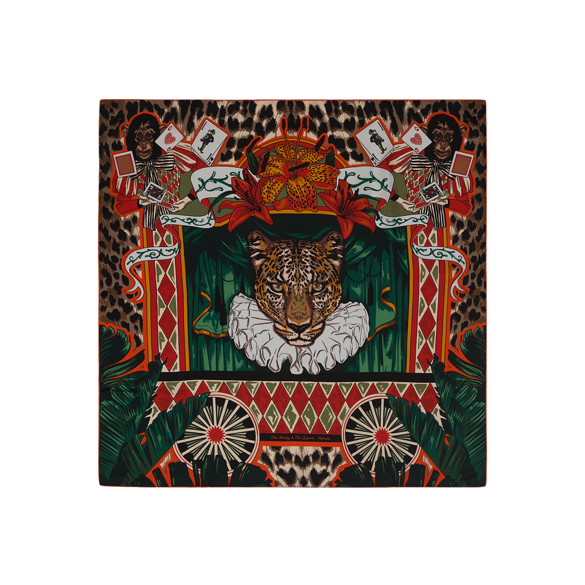 Maymun ve Leopar – Turuncu ve Yeşil