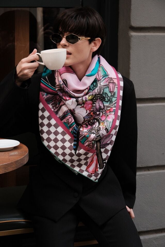 Venedik'te Gondol – Pembe