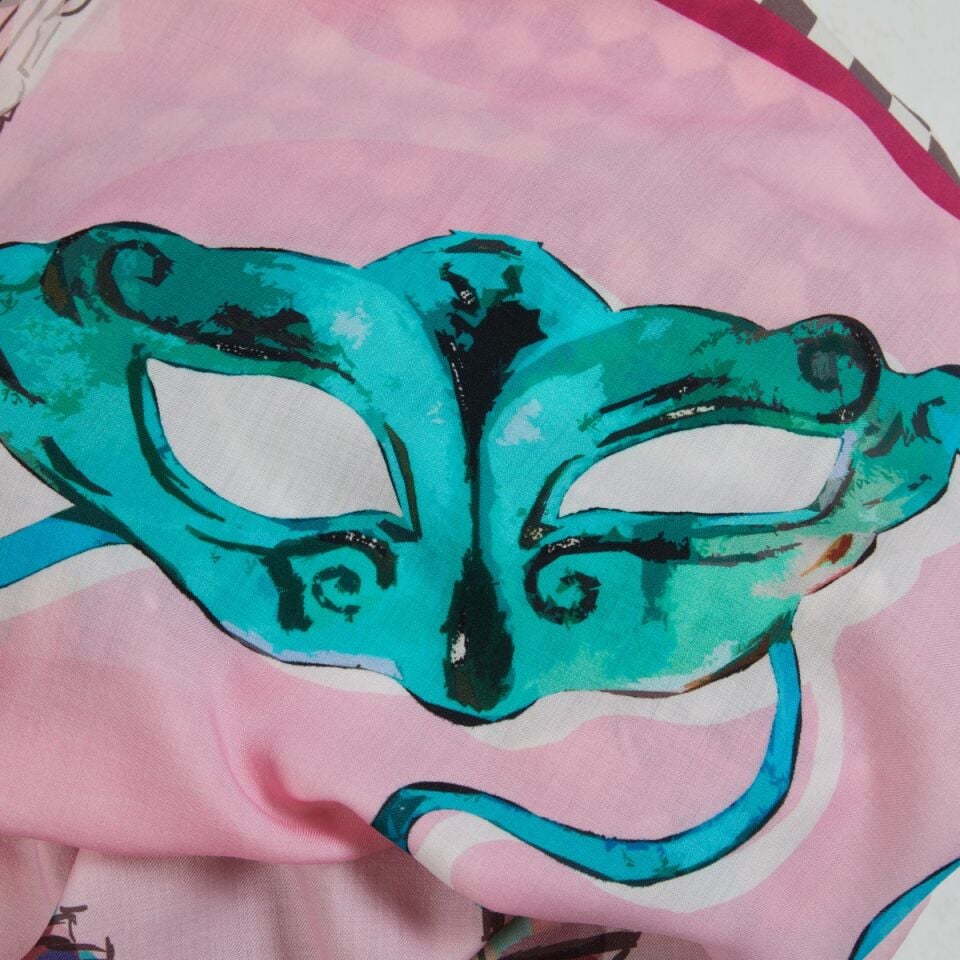 Venedik'te Gondol – Pembe