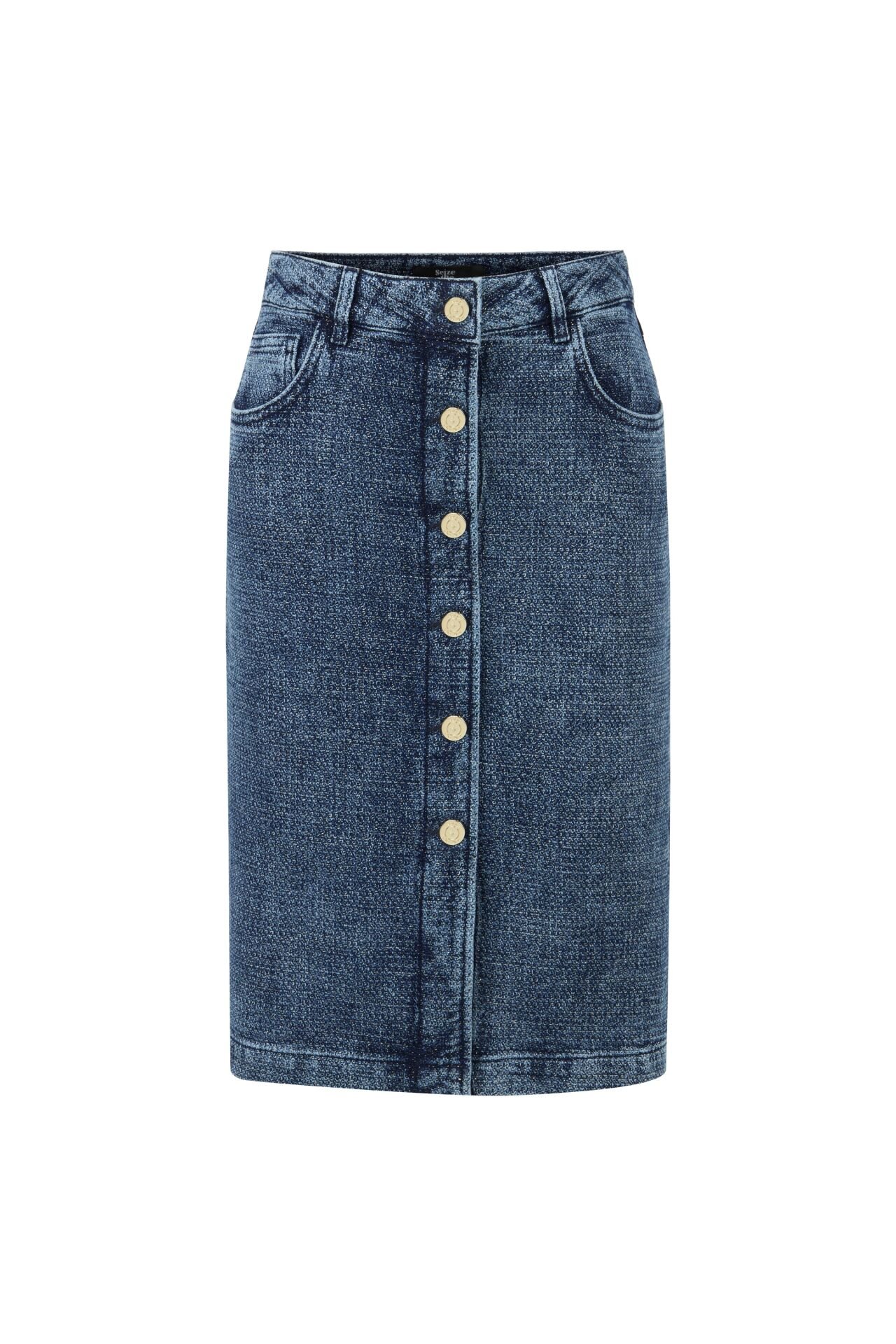 LACY MIDI ETEK - MAVİ