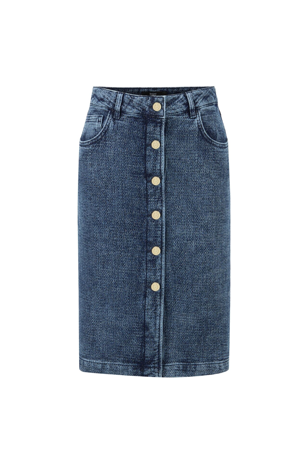 LACY MIDI ETEK - MAVİ