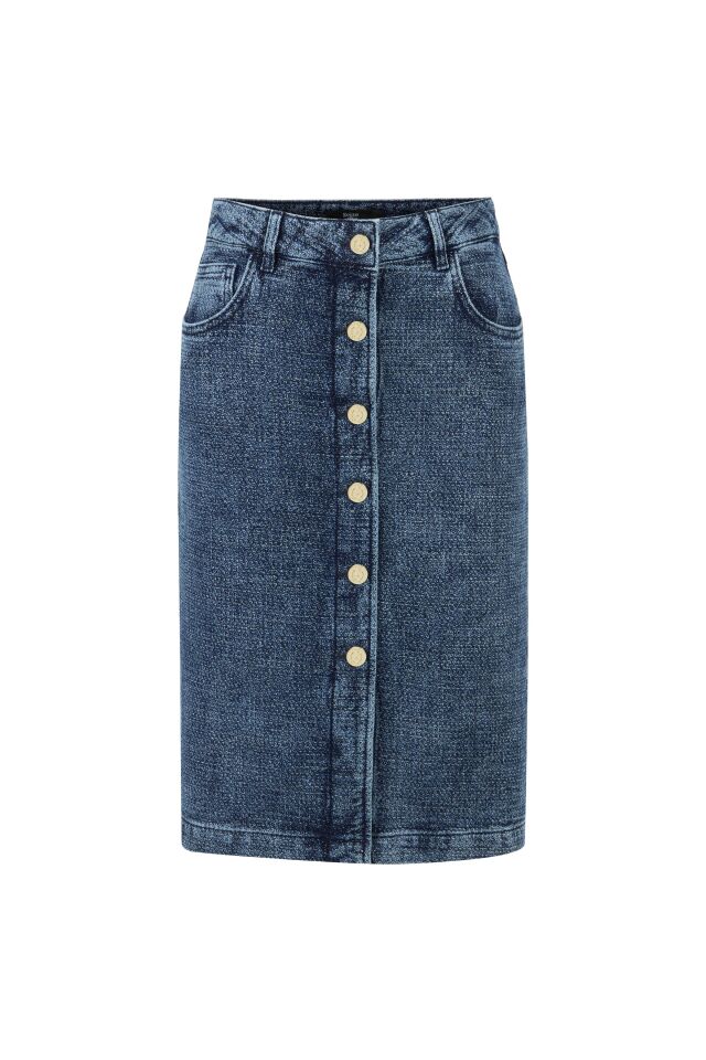 LACY MIDI ETEK - MAVİ