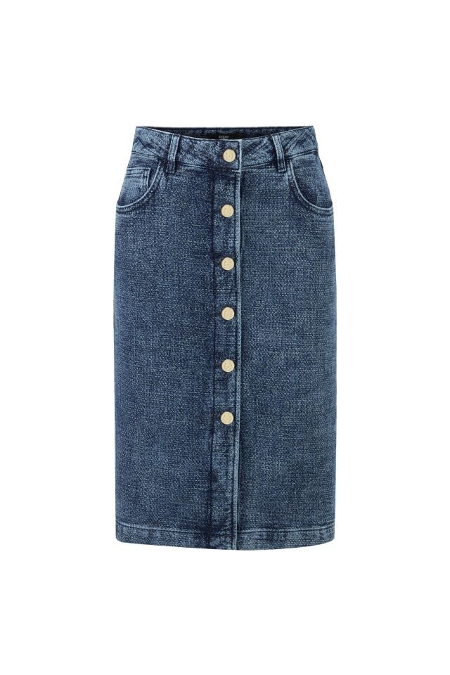 LACY MIDI ETEK - MAVİ