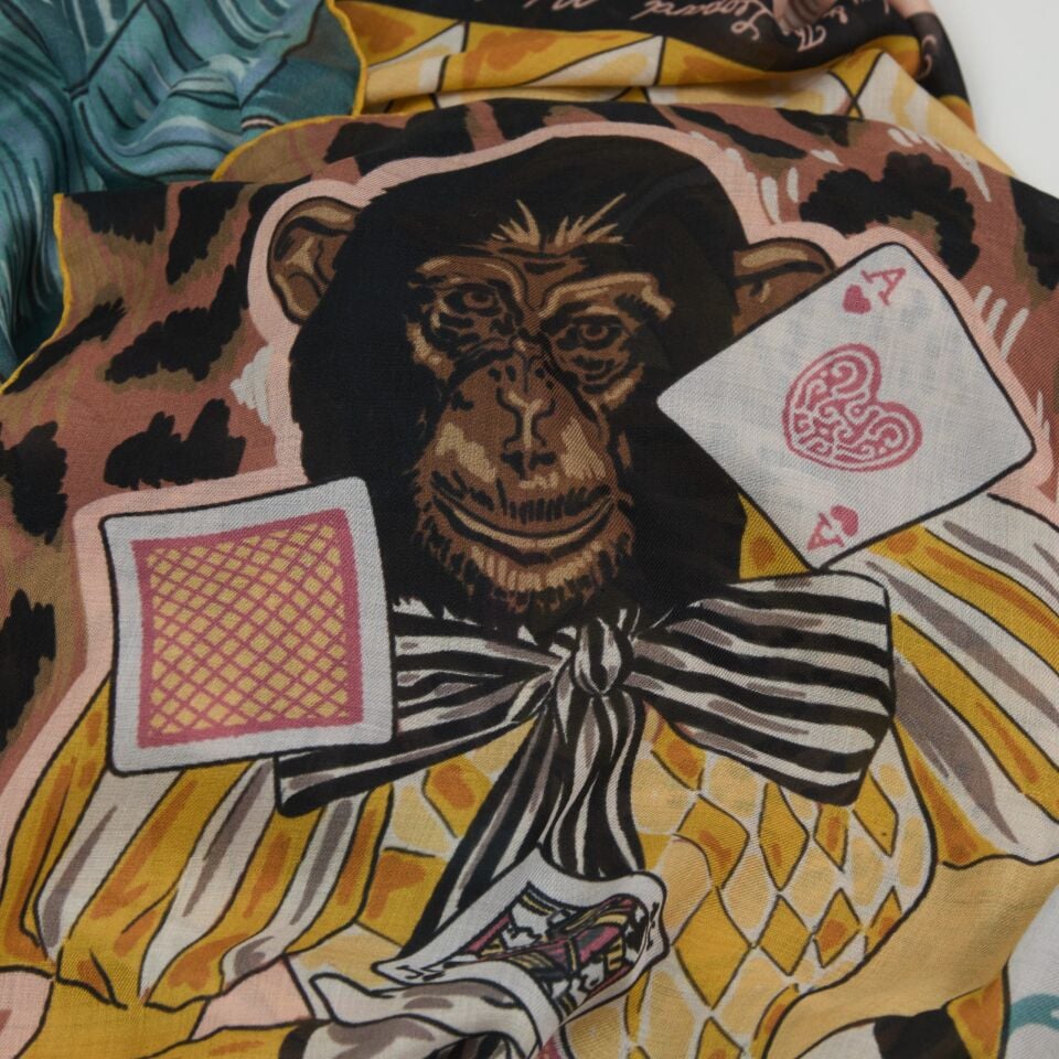 Mokoshe Maymun ve Leopar Sarı